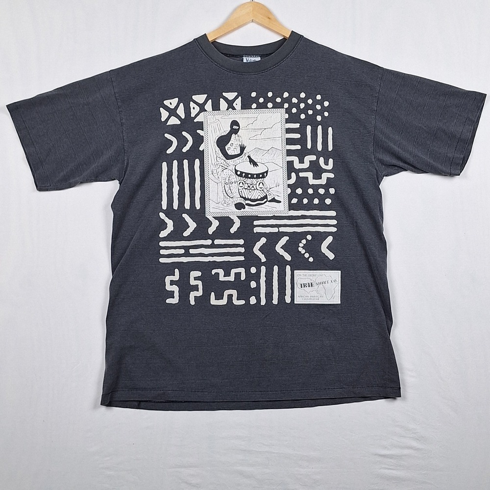 Volunteer Irie Shirt Co Vintage 90s African American Culturewear T-Shirt XXL